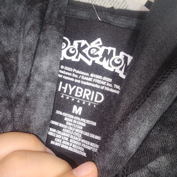 Pokémon Gengar and friends hoodie men's medium-fist photo back of hoodie - Picture 7 of 7